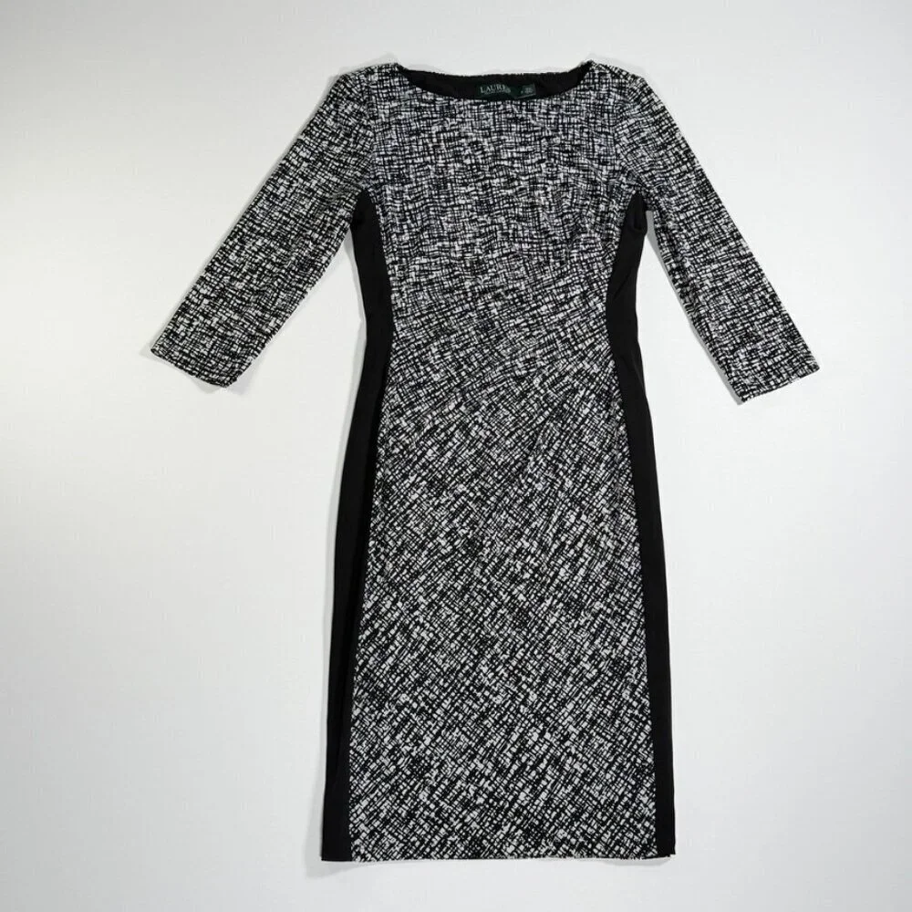 Ralph Lauren 3/4 Sleeve Pull-On Dress - Picture 1 of 7